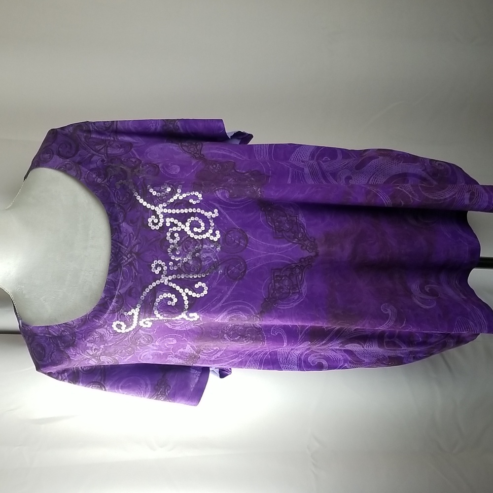 Appropriate Behavior purple top size 3X